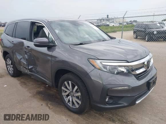 2020 Honda Pilot EX с VIN 5FNYF6H31LB036112, выставлен на аукционе IAAI как лот 42706090 с пробегом 72 383 миль миль и . История ставок и продаж доступна на DreamBid. Изображение 1.
