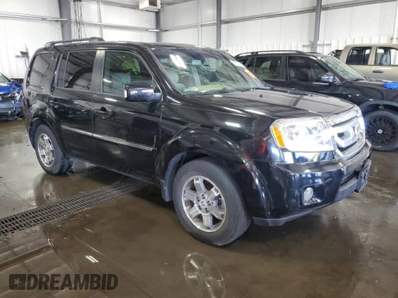 2009 Honda Pilot Touring with VIN 5FNYF38879B018362, listed as a Copart auction lot 63767695 with Not provided miles and Salvage title. Bid and sale history available at DreamBid. Image 4.