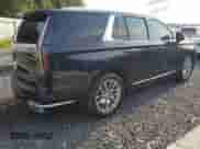 2023 Cadillac Escalade 4WD Premium Luxury Platinum with VIN 1GYS4DKL8PR400027, listed as a Copart auction lot 66006584 with 10,697 mi miles and Salvage title. Bid and sale history available at DreamBid. Image 3.