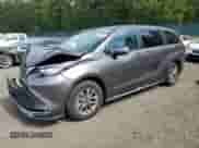 2023 Toyota Sienna XLE with VIN 5TDYRKEC0PS143383, listed as a Copart auction lot 80112385 with 65,727 mi miles and Salvage title. Bid and sale history available at DreamBid. Image 1.