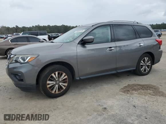 2017 Nissan Pathfinder S with VIN 5N1DR2MN4HC673520, listed as a Copart auction lot 85689135 with Not provided miles and Clean title. Bid and sale history available at DreamBid. Image 1.