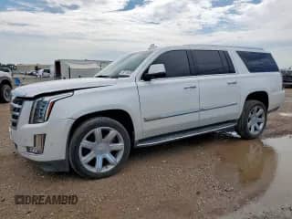 2018 Cadillac Escalade ESV Luxury с VIN 1GYS3HKJ8JR403705, выставлен на аукционе Copart как лот 60116705 с пробегом 117 383 миль миль и Списание • Salvage title. История ставок и продаж доступна на DreamBid. Изображение 1.