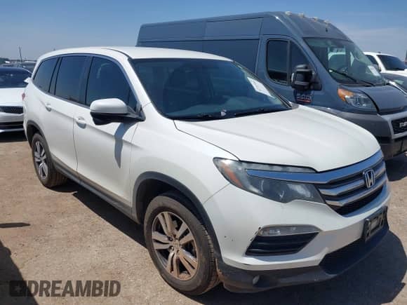 2018 Honda Pilot EX with VIN 5FNYF5H38JB031979, listed as a IAAI auction lot 42757483 with 99,175 mi miles and . Bid and sale history available at DreamBid. Image 1.