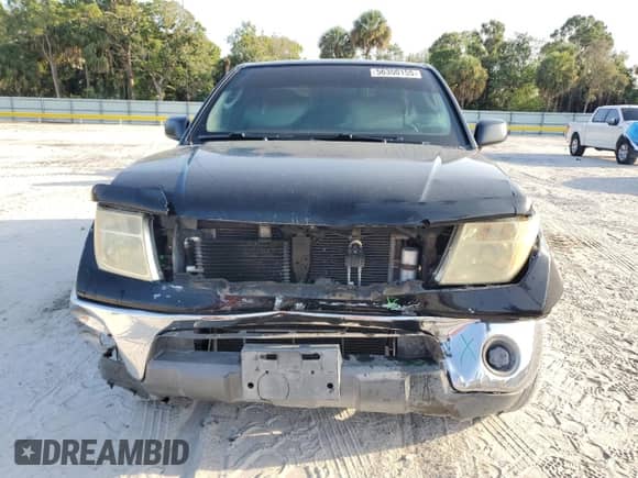 2008 Nissan Frontier SE with VIN 1N6AD06U68C448463, listed as a Copart auction lot 56350155 with 205,262 mi miles and Salvage title. Bid and sale history available at DreamBid. Image 5.