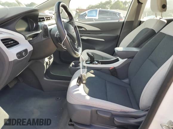 2021 Chevrolet Bolt EV LT with VIN 1G1FY6S05M4113243, listed as a Copart auction lot 83977935 with 39,381 mi miles and Salvage title. Bid and sale history available at DreamBid. Image 7.