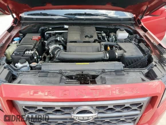 2024 Nissan Frontier Pro-4X with VIN 1N6ED1EK6RN641533, listed as a Copart auction lot 65434245 with 19,119 mi miles and Salvage title. Bid and sale history available at DreamBid. Image 11.