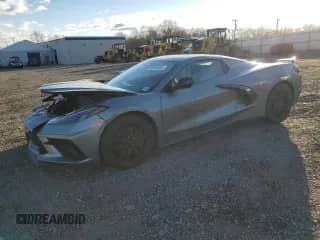 2024 Chevrolet Corvette 1LT z VIN 1G1YA3D48R5103304, wystawiony jako Copart lot #83684084 z przebiegiem 12 910 mil mil oraz Szkoda całkowita • Salvage title. Historia ofert i sprzedaży dostępna na DreamBid. Obrazek 1.