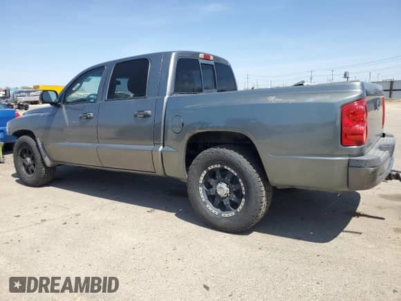 2007 Dodge Dakota SLT with VIN 1D7HW48P07S138653, listed as a Copart auction lot 53982545 with 118,519 mi miles and Salvage title. Bid and sale history available at DreamBid. Image 2.