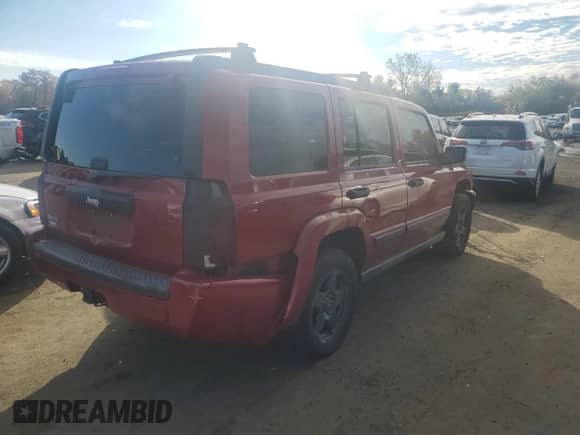 2006 Jeep Commander z VIN 1J8HG48N46C188933, wystawiony jako Copart lot #89519095 z przebiegiem 187 985 mil mil oraz Szkoda całkowita • Salvage title. Historia ofert i sprzedaży dostępna na DreamBid. Obrazek 3.
