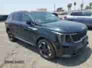 2025 Kia Sorento SX Prestige with VIN KNDRMDJH6S5305676, listed as a Copart auction lot 59501115 with 9,227 mi miles and Salvage title. Bid and sale history available at DreamBid. Image 4.