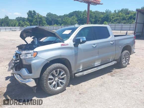2024 Chevrolet Silverado 1500 LTZ with VIN 2GCUDGED5R1176330, listed as a IAAI auction lot 42846082 with 41,003 mi miles and . Bid and sale history available at DreamBid. Image 2.