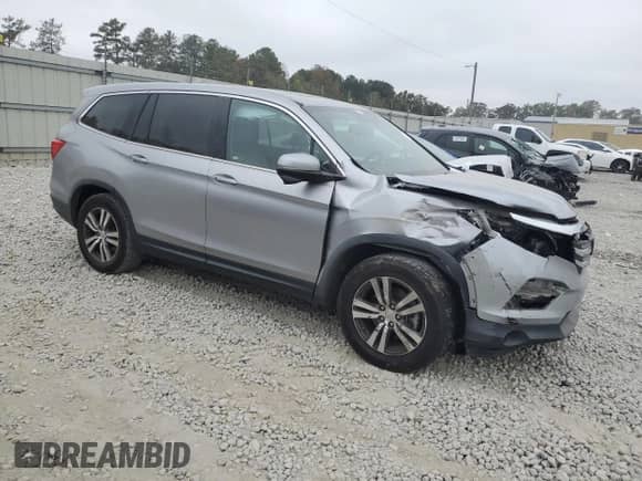 2016 Honda Pilot EX-L z VIN 5FNYF5H57GB033281, wystawiony jako Copart lot #79302384 z przebiegiem Nie podano mil oraz Szkoda całkowita • Salvage title. Historia ofert i sprzedaży dostępna na DreamBid. Obrazek 4.