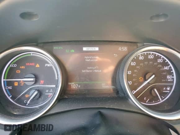 2019 Toyota Camry Hybrid LE с VIN 4T1B21HK2KU512025, выставлен на аукционе Copart как лот 80734415 с пробегом 106 463 миль миль и Списание • Salvage title. История ставок и продаж доступна на DreamBid. Изображение 9.