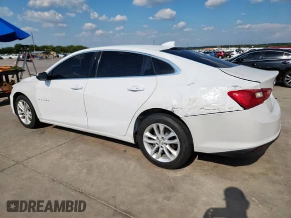 2018 Chevrolet Malibu LT with VIN 1G1ZD5ST8JF185972, listed as a Copart auction lot 67850235 with 130,948 mi miles and Salvage title. Bid and sale history available at DreamBid. Image 2.