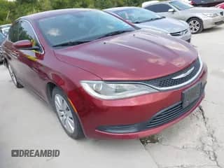 2015 Chrysler 200 LX with VIN 1C3CCCFBXFN550854, listed as a IAAI auction lot 43103868 with 164,877 mi miles and . Bid and sale history available at DreamBid. Image 1.