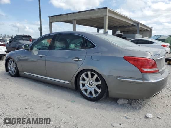 2012 Hyundai Equus Signature с VIN KMHGH4JH6CU046296, выставлен на аукционе Copart как лот 46583095 с пробегом 113 723 миль миль и Чистый • Clean title. История ставок и продаж доступна на DreamBid. Изображение 2.