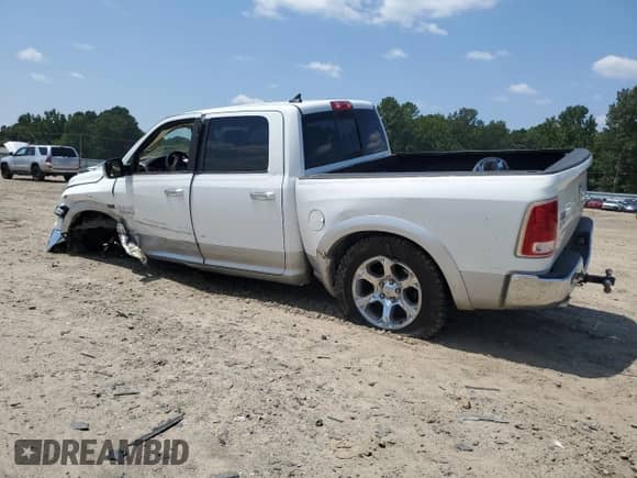 2013 Ram 1500 Laramie with VIN 1C6RR7NT7DS506810, listed as a Copart auction lot 67281515 with Not provided miles and Salvage title. Bid and sale history available at DreamBid. Image 2.