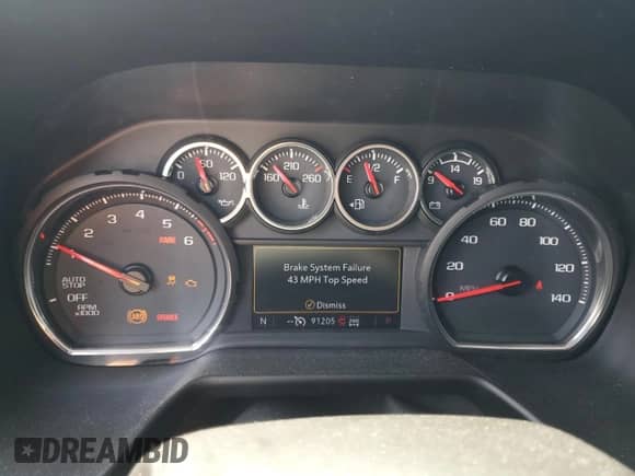 2021 Chevrolet Tahoe Z71 with VIN 1GNSKPKD3MR106219, listed as a Copart auction lot 81402095 with 91,205 mi miles and Salvage title. Bid and sale history available at DreamBid. Image 9.