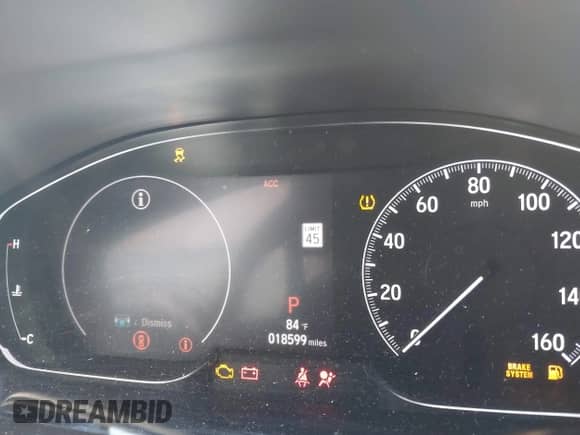 2020 Honda Accord Sport with VIN 1HGCV2F38LA005152, listed as a IAAI auction lot 43121081 with 18,599 mi miles and . Bid and sale history available at DreamBid. Image 7.