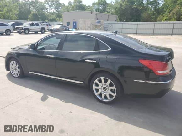 2011 Hyundai Equus Ultimate z VIN KMHGH4JF8BU033417, wystawiony jako Copart lot #52175745 z przebiegiem 152 283 mil mil oraz Szkoda całkowita • Salvage title. Historia ofert i sprzedaży dostępna na DreamBid. Obrazek 2.