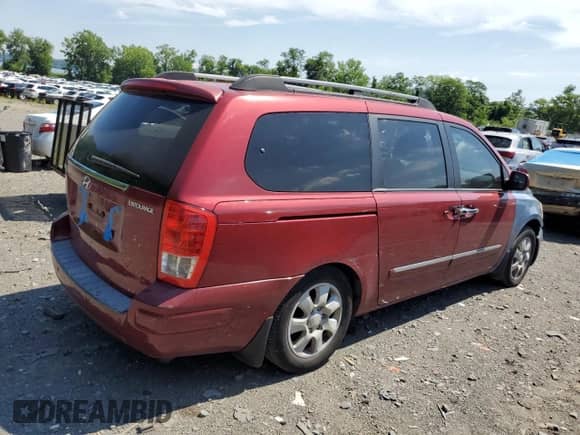 2008 Hyundai Entourage GLS с VIN KNDMC233686048783, выставлен на аукционе Copart как лот 61812894 с пробегом 200 566 миль миль и Чистый • Clean title. История ставок и продаж доступна на DreamBid. Изображение 3.