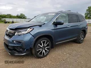 2021 Honda Pilot Touring 8-Passenger с VIN 5FNYF6H93MB095345, выставлен на аукционе Copart как лот 69195095 с пробегом 70 955 миль миль и Списание • Salvage title. История ставок и продаж доступна на DreamBid. Изображение 1.