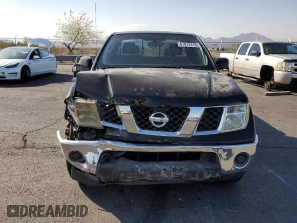 2007 Nissan Frontier SE with VIN 1N6AD06U77C458580, listed as a Copart auction lot 67972415 with 142,295 mi miles and Salvage title. Bid and sale history available at DreamBid. Image 5.