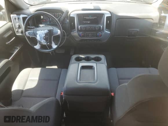 2019 GMC Sierra 1500 SLE with VIN 2GTV2MECXK1127002, listed as a Copart auction lot 61127735 with 63,923 mi miles and Salvage title. Bid and sale history available at DreamBid. Image 8.