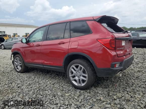 2024 Honda Passport EX-L с VIN 5FNYF8H50RB009554, выставлен на аукционе Copart как лот 67278705 с пробегом 17 933 миль миль и Списание • Salvage title. История ставок и продаж доступна на DreamBid. Изображение 2.