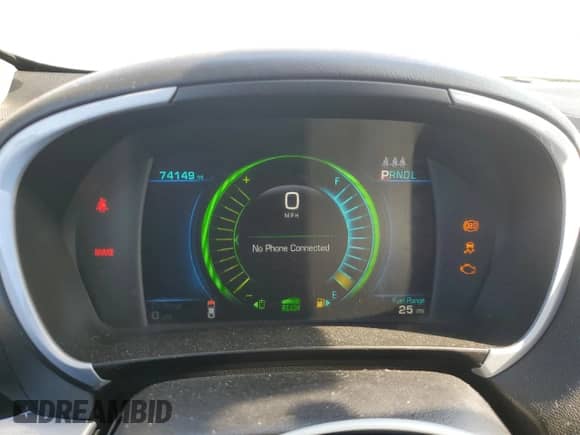 2016 Chevrolet Volt LT с VIN 1G1RC6S58GU124443, выставлен на аукционе Copart как лот 67182325 с пробегом 74 149 миль миль и Списание • Salvage title. История ставок и продаж доступна на DreamBid. Изображение 9.