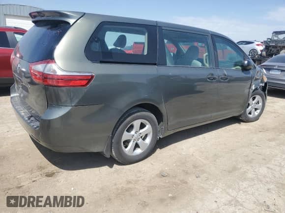 2012 Toyota Sienna with VIN 5TDZK3DC5CS246535, listed as a Copart auction lot 53564875 with 278,392 mi miles and Salvage title. Bid and sale history available at DreamBid. Image 3.