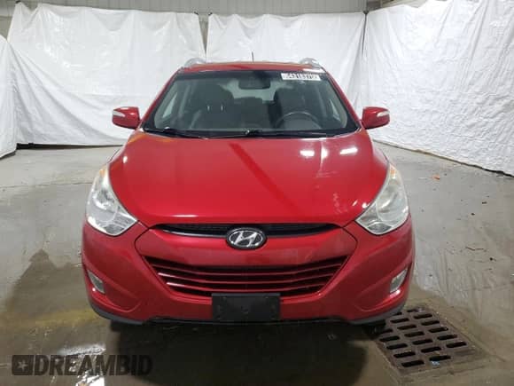 2013 Hyundai Tucson GLS z VIN KM8JUCAC1DU773654, wystawiony jako Copart lot #64318375 z przebiegiem 167 137 mil mil oraz Czysty tytuł • Clean title. Historia ofert i sprzedaży dostępna na DreamBid. Obrazek 5.