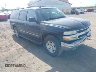 2004 Chevrolet Suburban LS with VIN 1GNFK16Z14J275173, listed as a IAAI auction lot 42158256 with 124,592 mi miles and . Bid and sale history available at DreamBid. Image 1.