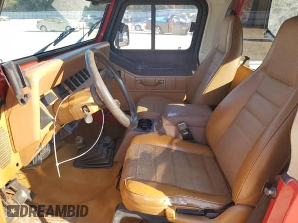 1995 Jeep Wrangler S z VIN 1J4FY19P0SP273985, wystawiony jako Copart lot #86147925 z przebiegiem 108 558 mil mil oraz Szkoda całkowita • Salvage title. Historia ofert i sprzedaży dostępna na DreamBid. Obrazek 7.