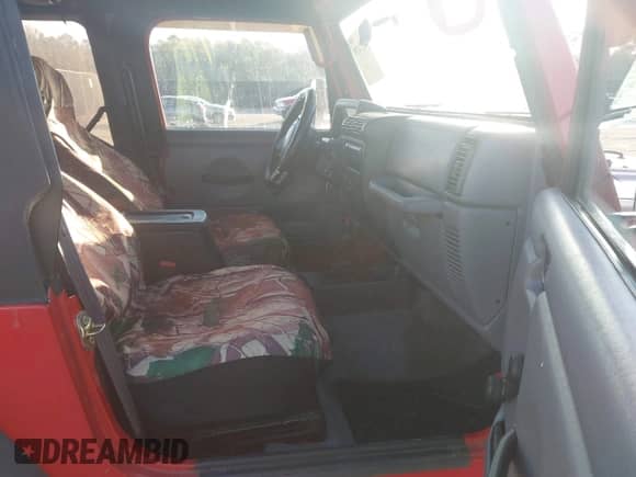 1997 Jeep Wrangler with VIN 1J4FY29T4VP528423, listed as a IAAI auction lot 43274795 with 88,346 mi miles and . Bid and sale history available at DreamBid. Image 5.