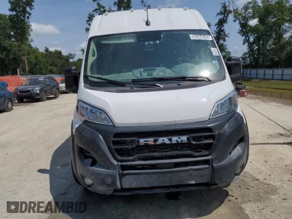 2025 Ram ProMaster Cargo Tradesman with VIN 3C6MRVHG3SE517817, listed as a Copart auction lot 56344545 with 19,269 mi miles and Clean title. Bid and sale history available at DreamBid. Image 5.