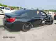 2013 BMW 7 Series 740Li xDrive with VIN WBAYF4C51DD127691, listed as a Copart auction lot 58401995 with Not provided miles and Clean title. Bid and sale history available at DreamBid. Image 3.