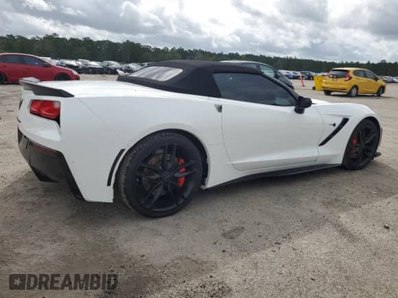 2016 Chevrolet Corvette Z51 2LT with VIN 1G1YK3D75G5122610, listed as a Copart auction lot 72325114 with 29,159 mi miles and Clean title. Bid and sale history available at DreamBid. Image 3.