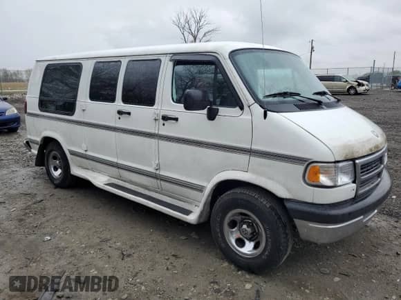 1997 Dodge Cargo with VIN 2B6HB21Y1VK501065, listed as a Copart auction lot 54152135 with 229,148 mi miles and Salvage title. Bid and sale history available at DreamBid. Image 4.