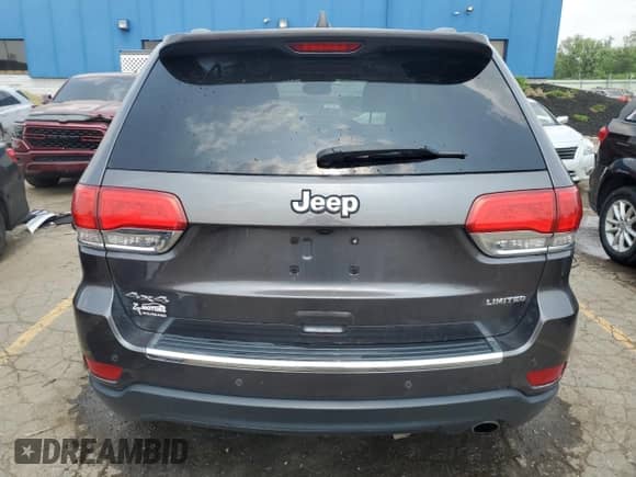 2017 Jeep Grand Cherokee Limited с VIN 1C4RJFBG1HC697156, выставлен на аукционе Copart как лот 59508135 с пробегом 177 961 миль миль и Чистый • Clean title. История ставок и продаж доступна на DreamBid. Изображение 6.