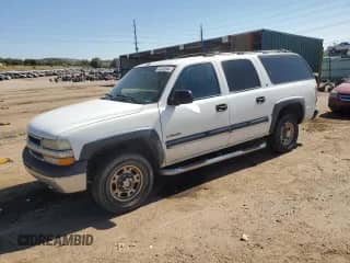 2000 Chevrolet Suburban LS с VIN 3GNGK26U2YG222505, выставлен на аукционе Copart как лот 74813244 с пробегом 311 269 миль миль и Списание • Salvage title. История ставок и продаж доступна на DreamBid. Изображение 1.