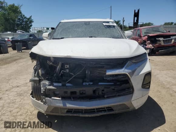 2019 Chevrolet Blazer Premier with VIN 3GNKBKRS3KS643089, listed as a Copart auction lot 57466155 with 99,746 mi miles and Salvage title. Bid and sale history available at DreamBid. Image 5.