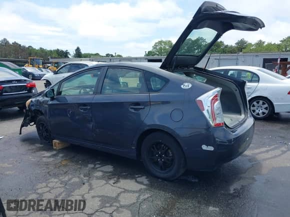 2012 Toyota Prius One with VIN JTDKN3DU0C5480878, listed as a IAAI auction lot 42528295 with 155,983 mi miles and . Bid and sale history available at DreamBid. Image 3.