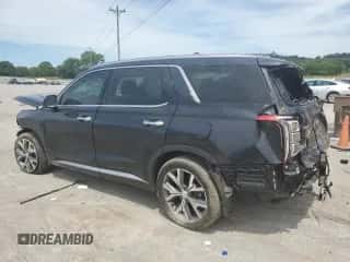 2022 Hyundai Palisade SEL с VIN KM8R44HEXNU475119, выставлен на аукционе Copart как лот 58739174 с пробегом 29 656 миль миль и Списание • Salvage title. История ставок и продаж доступна на DreamBid. Изображение 2.