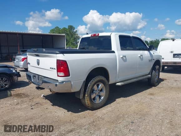 2015 Ram 1500 Big Horn with VIN 1C6RR7LT8FS759530, listed as a IAAI auction lot 42764208 with Not provided miles and . Bid and sale history available at DreamBid. Image 4.