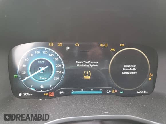 2022 Hyundai Santa Fe Blue с VIN KM8S2DA12NU026354, выставлен на аукционе Copart как лот 53937585 с пробегом 69 544 миль миль и Чистый • Clean title. История ставок и продаж доступна на DreamBid. Изображение 9.