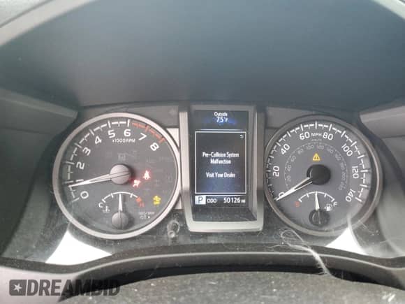 2021 Toyota Tacoma SR z VIN 3TYCZ5AN0MT019519, wystawiony jako Copart lot #83790125 z przebiegiem 50 126 mil mil oraz Szkoda całkowita • Salvage title. Historia ofert i sprzedaży dostępna na DreamBid. Obrazek 9.