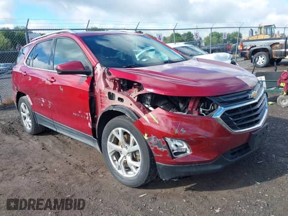 2020 Chevrolet Equinox LT с VIN 3GNAXVEX9LS595390, выставлен на аукционе IAAI как лот 43058207 с пробегом 53 004 миль миль и . История ставок и продаж доступна на DreamBid. Изображение 1.