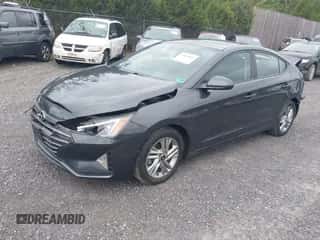 2020 Hyundai Elantra SEL with VIN 5NPD84LF6LH594585, listed as a IAAI auction lot 43419010 with 56,447 mi miles and . Bid and sale history available at DreamBid. Image 2.