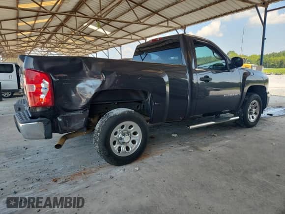 2010 Chevrolet Silverado 1500 Work Truck with VIN 1GCPCPEA0AZ265689, listed as a Copart auction lot 63188845 with 79,712 mi miles and Salvage title. Bid and sale history available at DreamBid. Image 3.